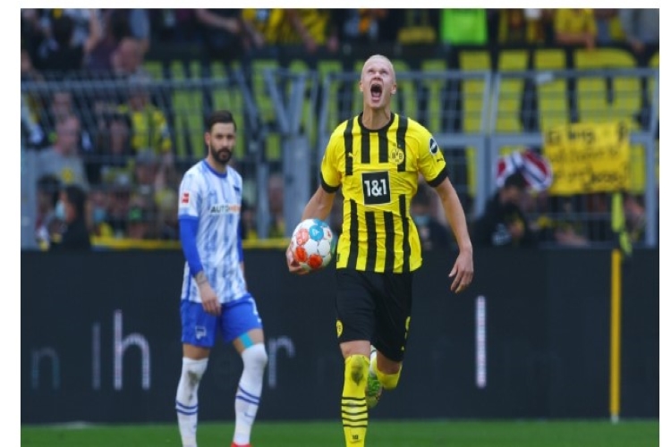 Erling Haaland กล่าวคำอำลากับ Borussia Dortmund